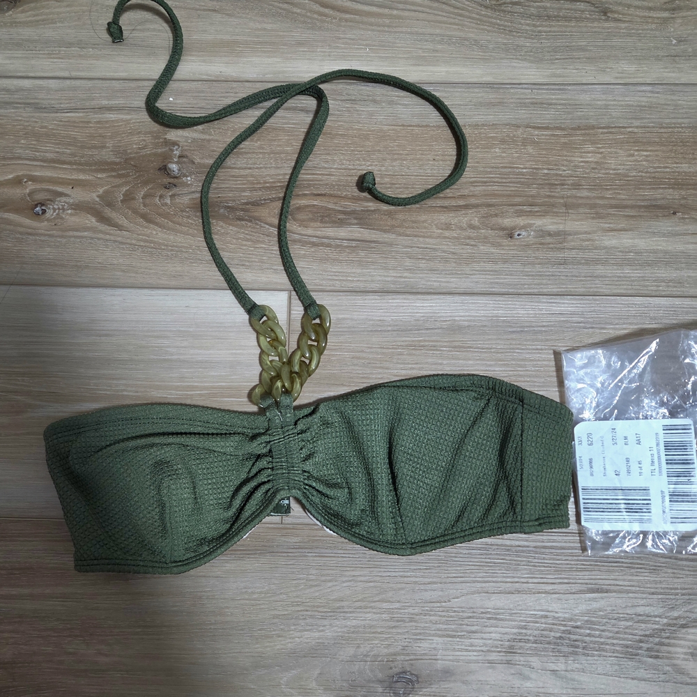 Shoshanna Olive Green One Piece Swimsuit